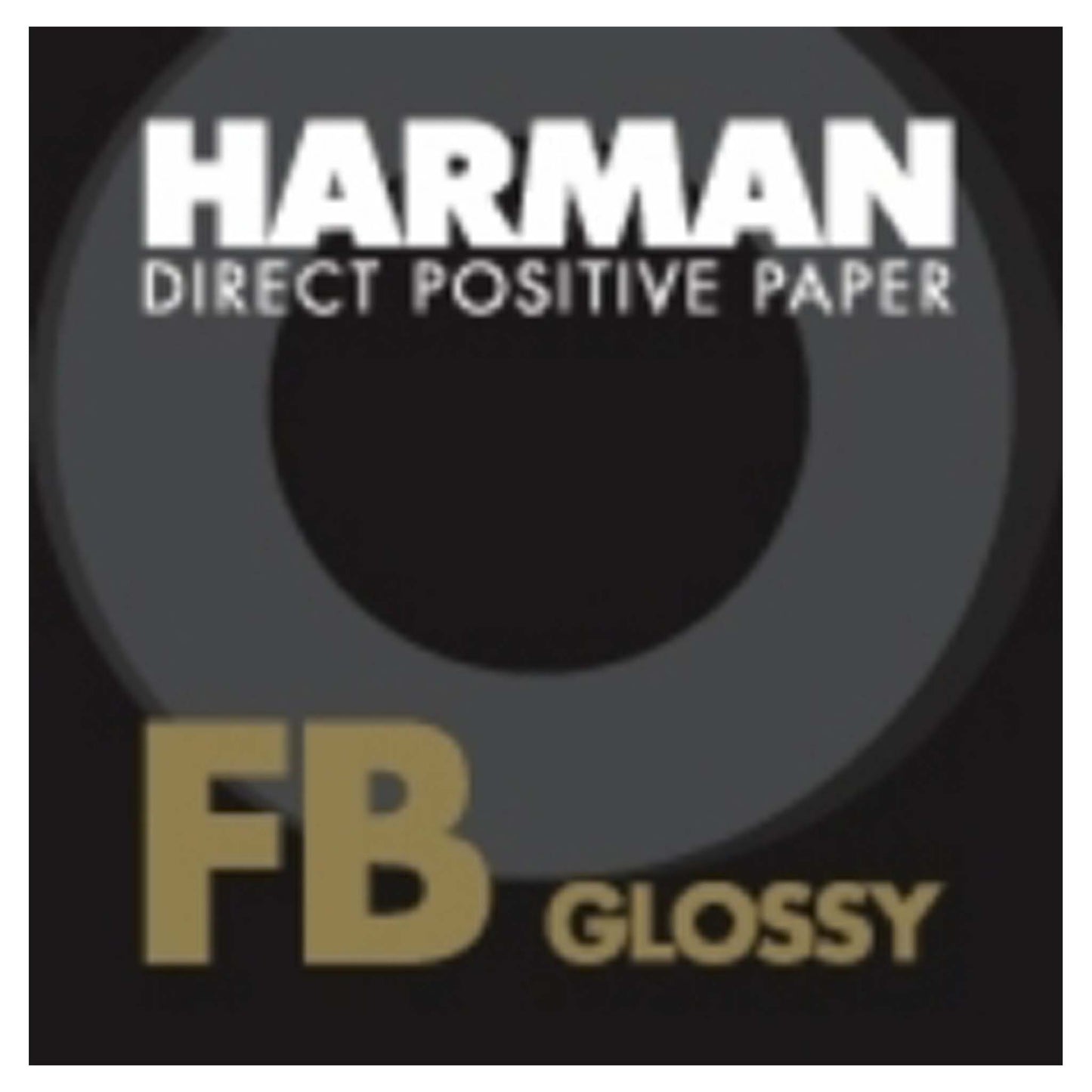 Ilford Harman Direct Positive Paper FB1K Fiber Based Glans, 27,9x35,6cm 10vel