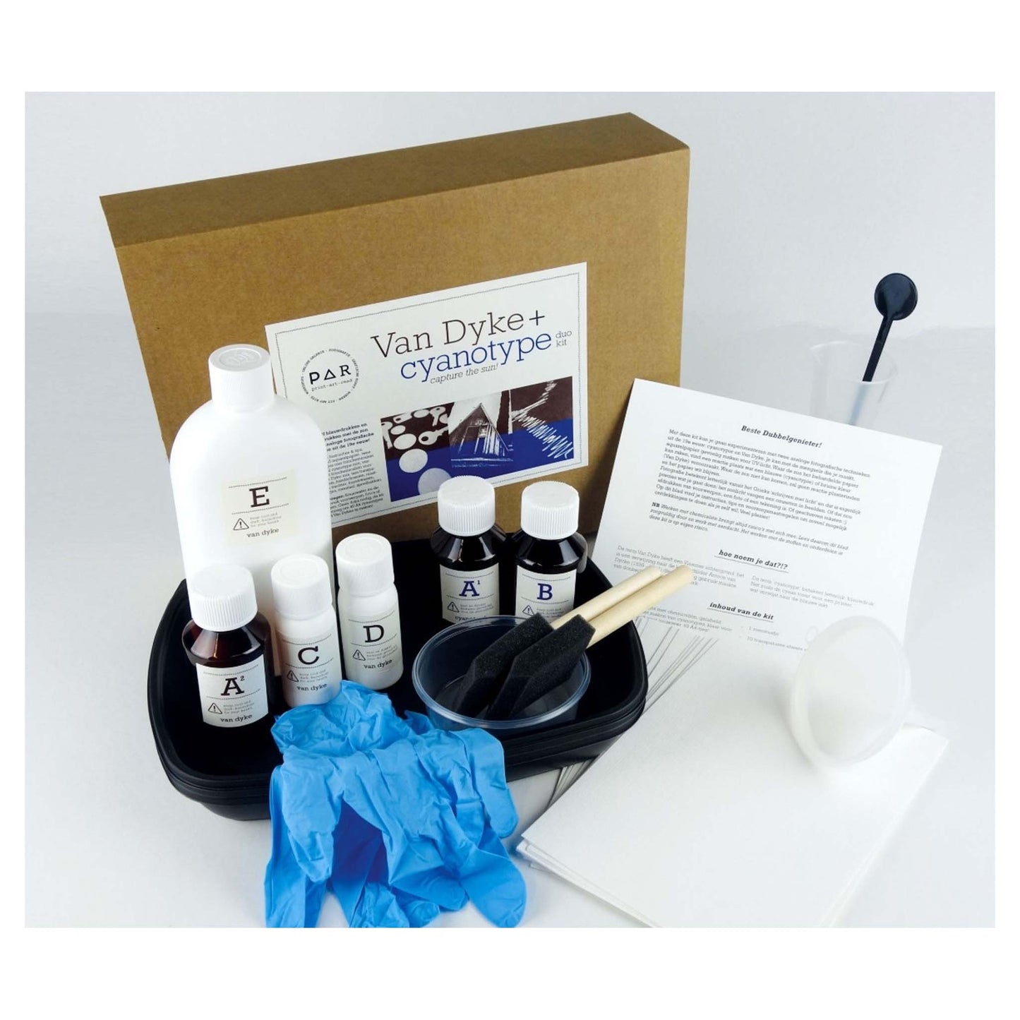 PAR Cyanotype en Van Dyke duo kit
