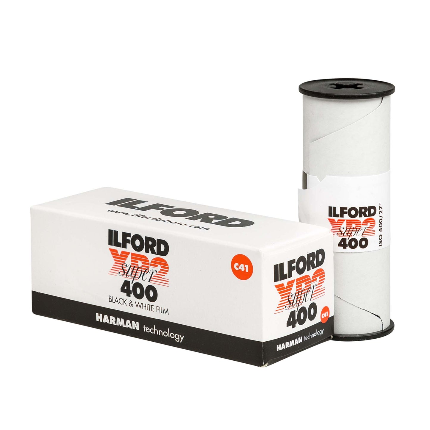 Ilford Rolfilm zwartwit XP2 120 (Expiratiedatum 04-2025)