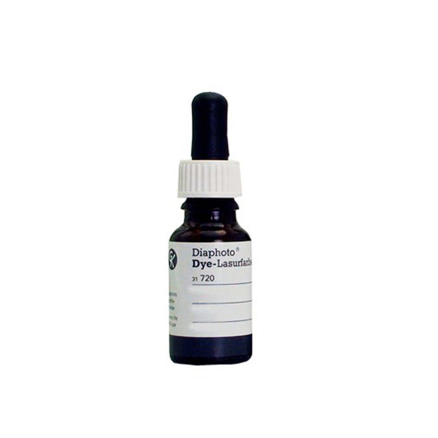 Diaphoto eiwit lazuur retouch verf bruinzwart warmzwart 12ml #710