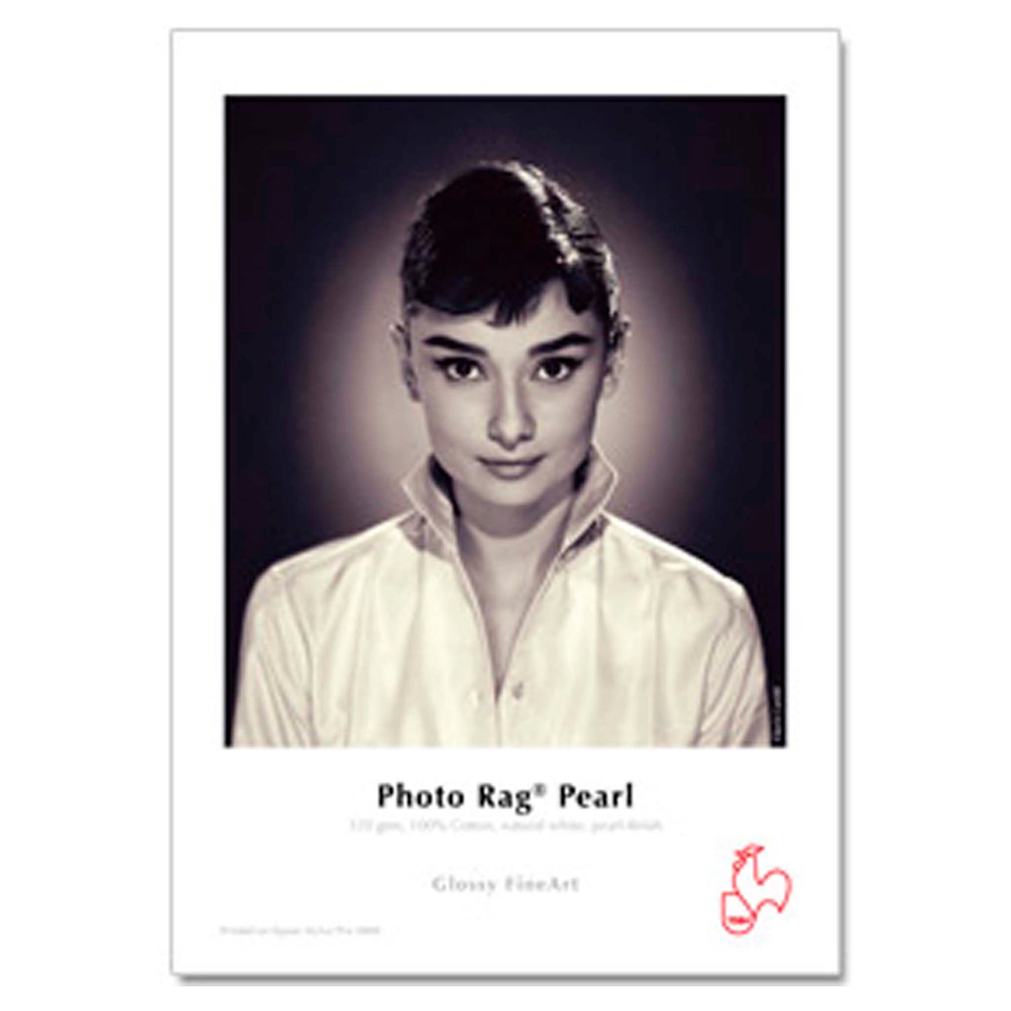 Hahnemuehle Photo Rag Pearl 320 gr. 17inch (432mm) x 12mtr. Natuurwit, Pearl Coating