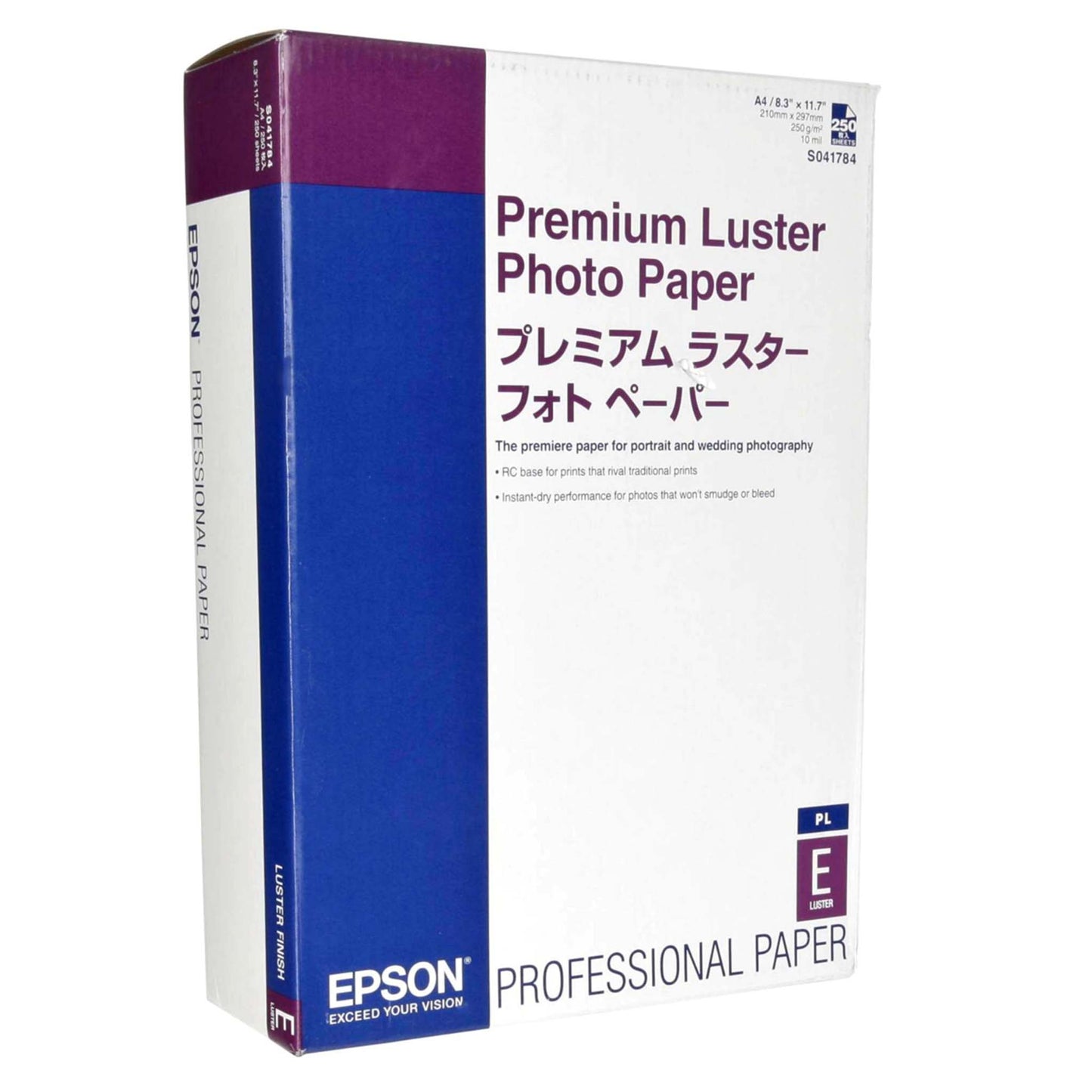 Epson Premium Luster Photo Paper 250gr. A4 250 vel C13S041784
