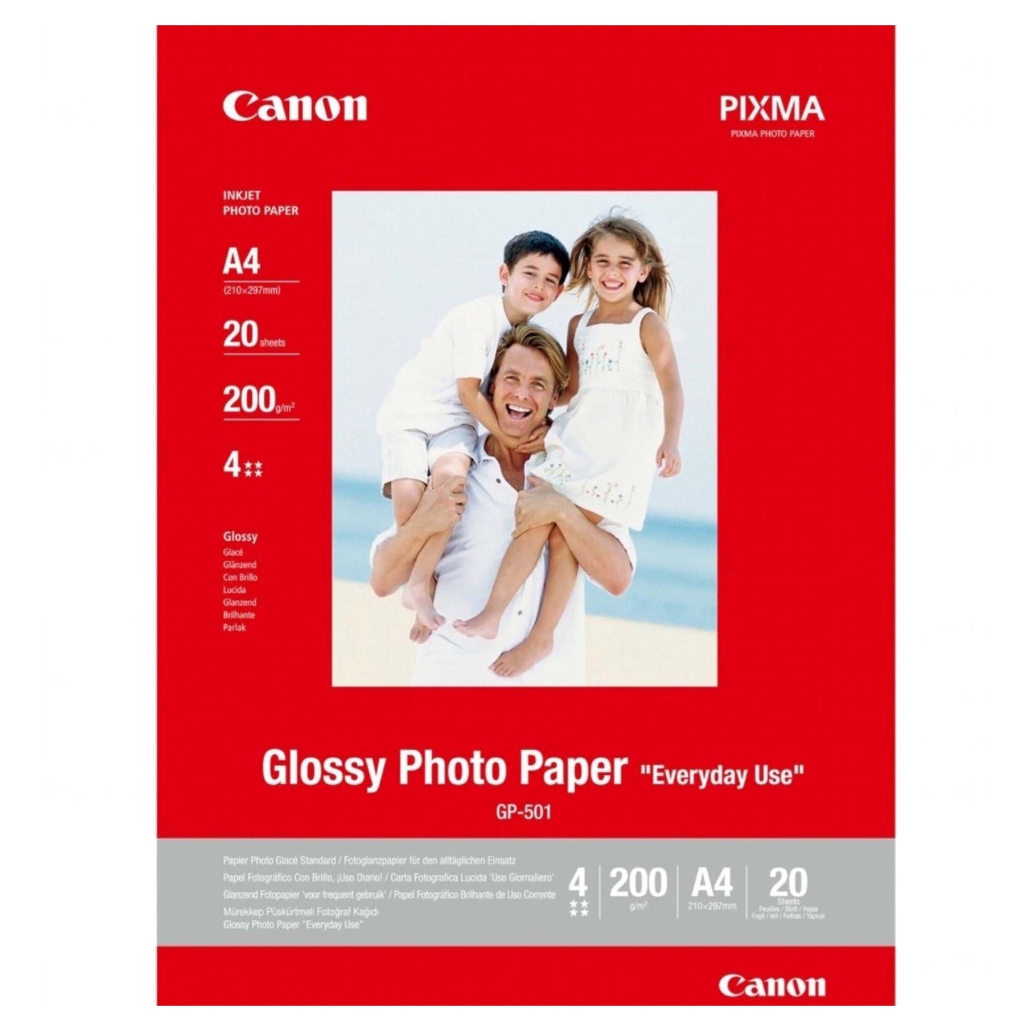 Canon GP-501 Photo Paper Glossy A4 20 vel 200gr