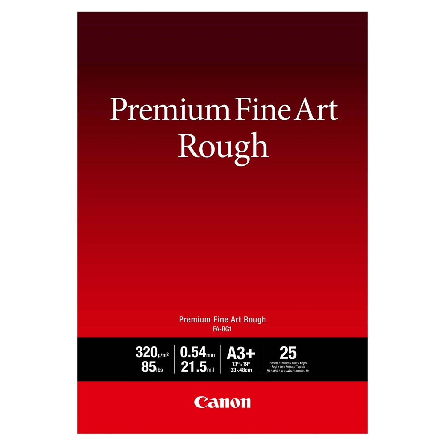Canon FA-RG 1 Premium Fine Art Rough A3+ 25 vel 320 gr.