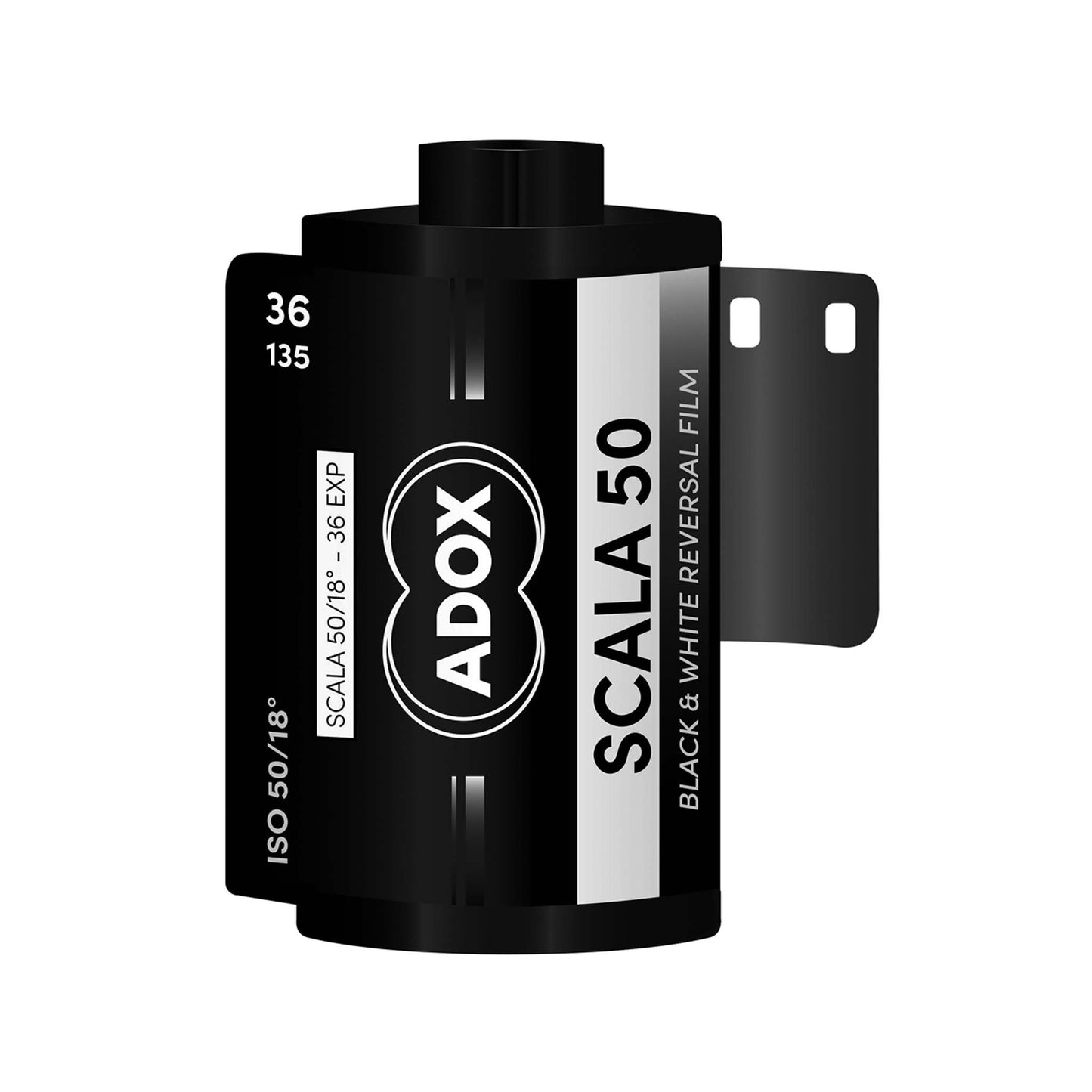 Adox Scala 50 ISO 135-36 kleinbeeld zwartwit diafilm