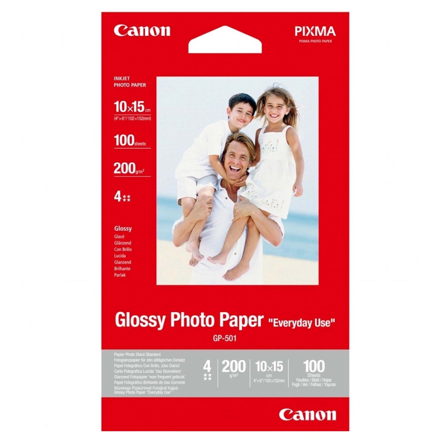Canon GP-501 Photo Paper Glossy 10x15cm 50 vel 200 gr.