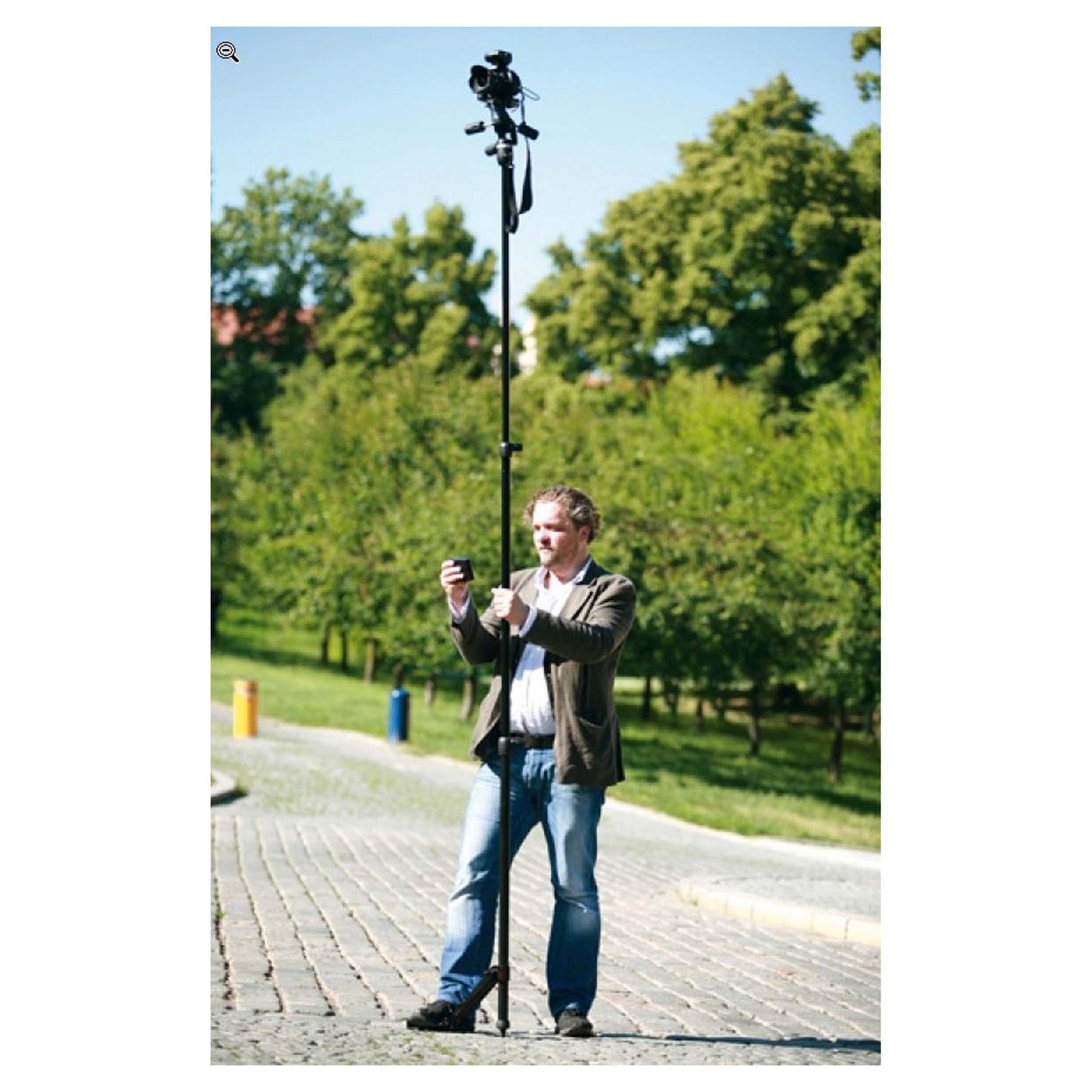 B.I.G. Monopod XXL eenbeenstatief 3 meter hoog