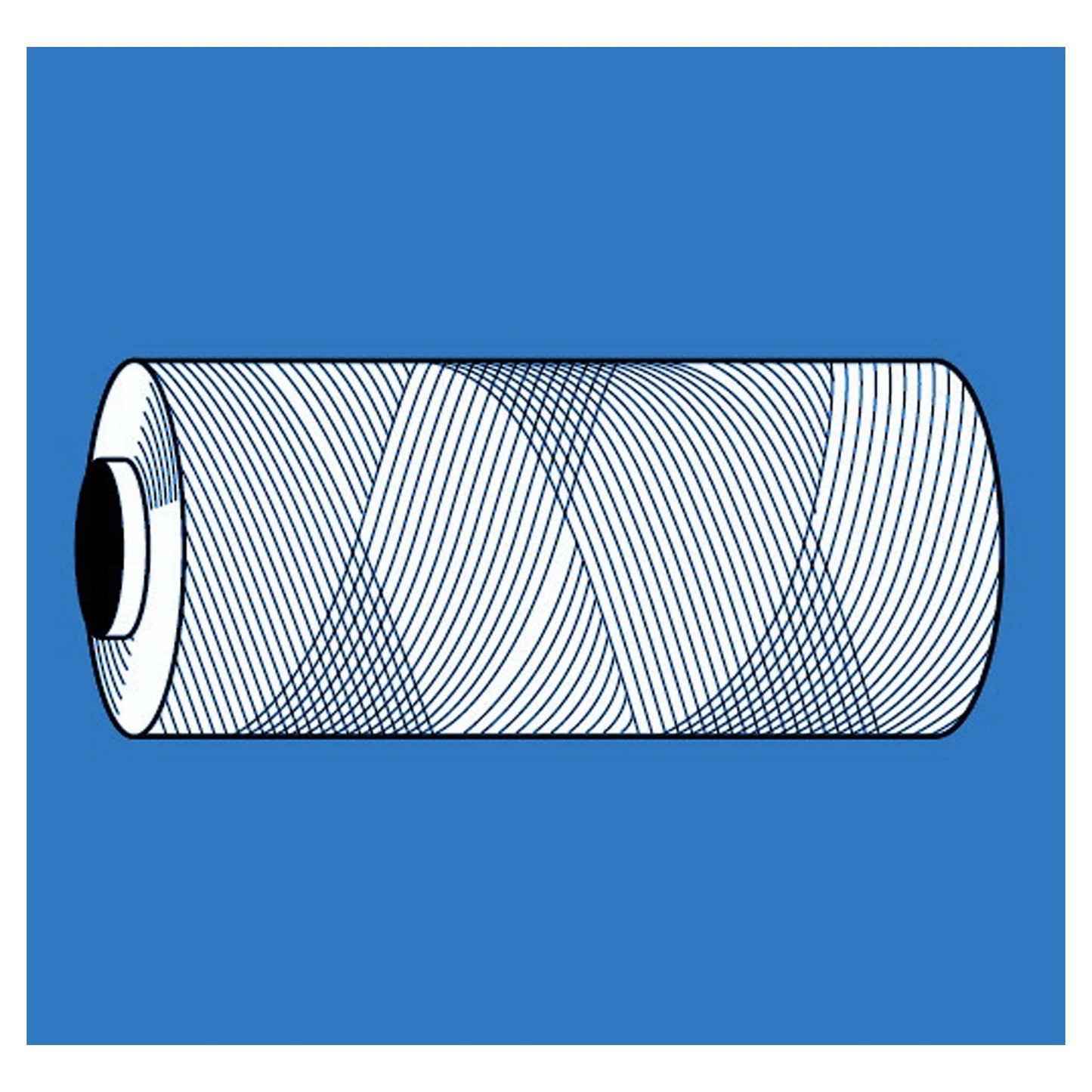 Nylonkoord dikte 1,5mm lengte 100 mtr.