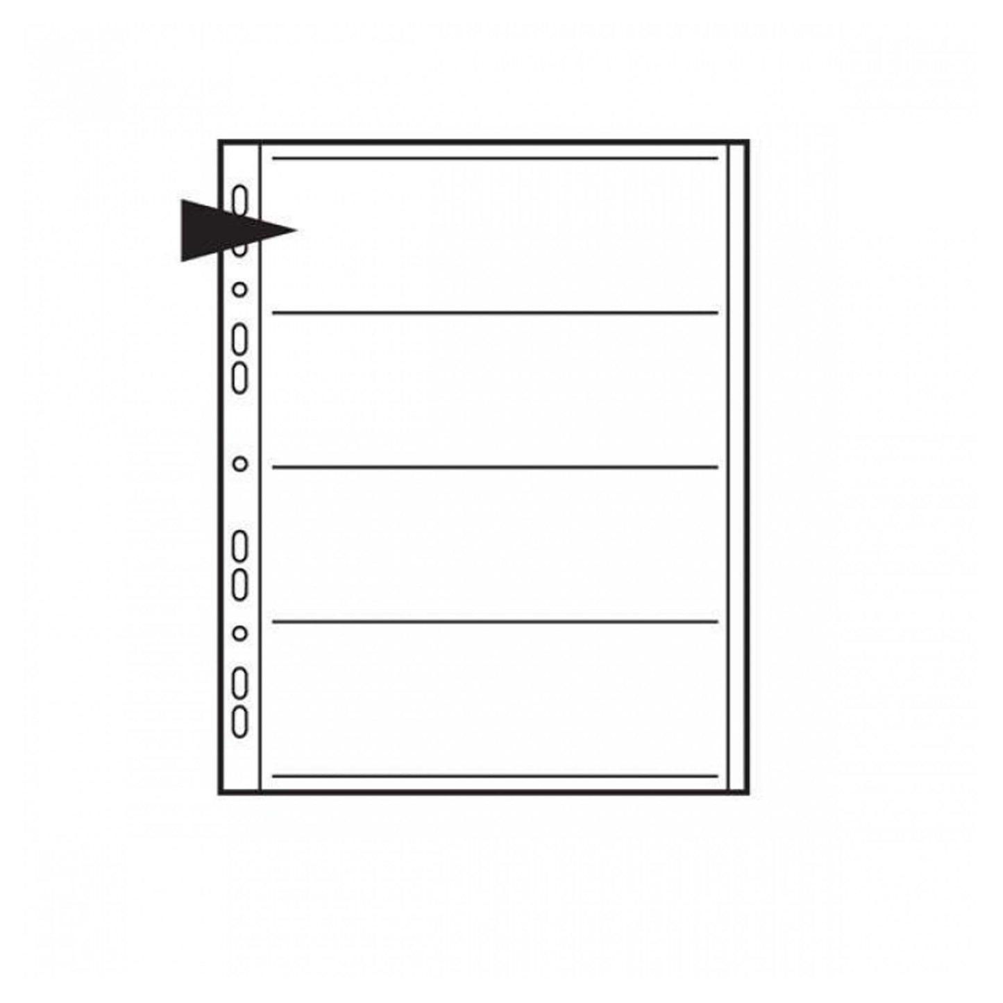 Kenro negatief bladen 6x6 acetaat 25 vel. Kenro nr. KEKNF10