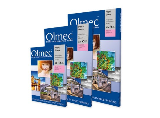 Olmec Photo Glossy Heavyweight 260grs. A3 50 Vel