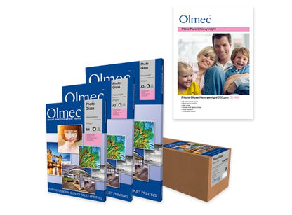 Olmec Photo Glossy Heavyweight 260grs. A3 50 Vel