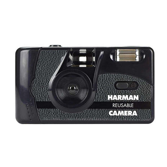 Ilford Harman reusable camera met flits inclusief 2 kentmere zwartwit films