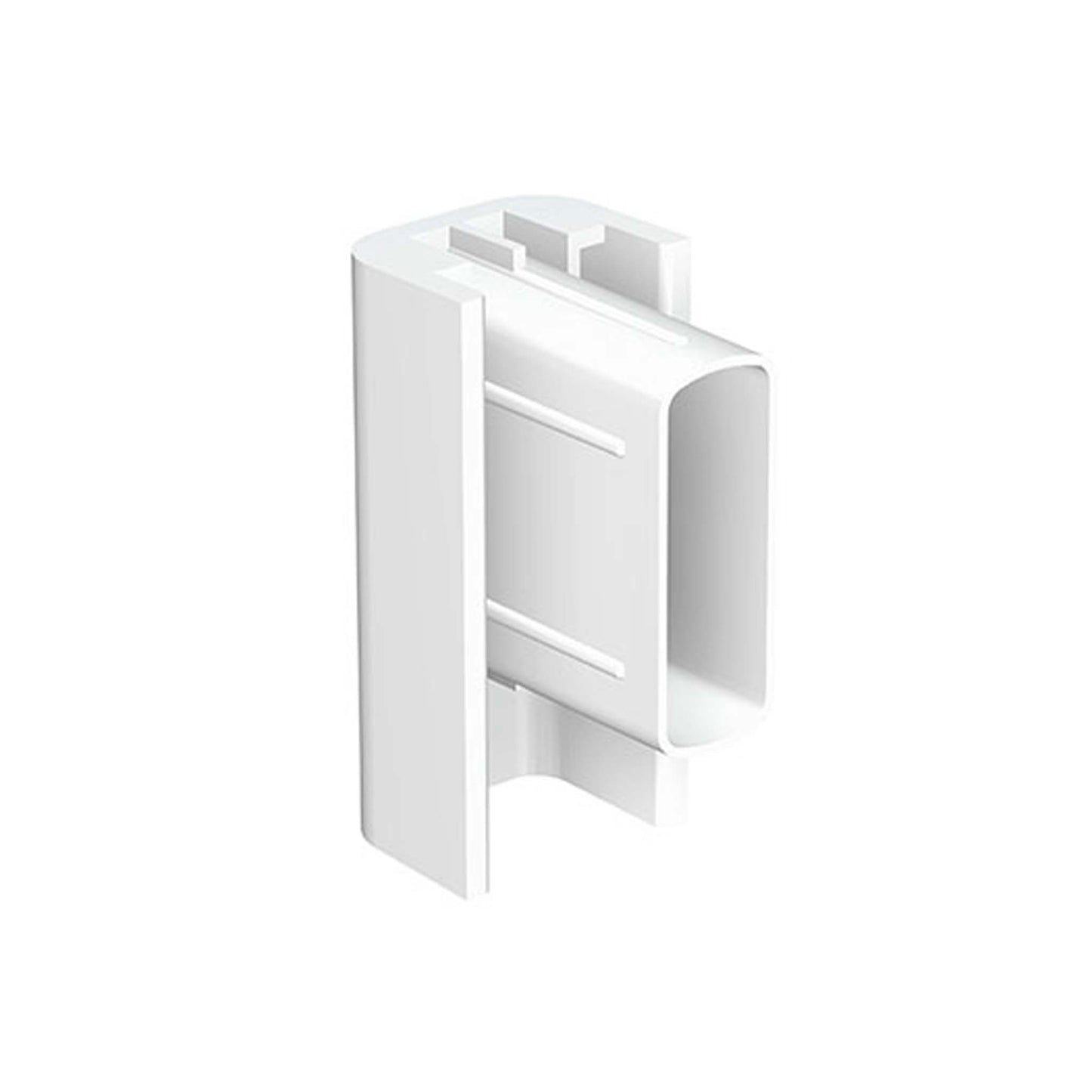 ArtiTeq Eindkap Wit voor Click Rail, type 9.4105