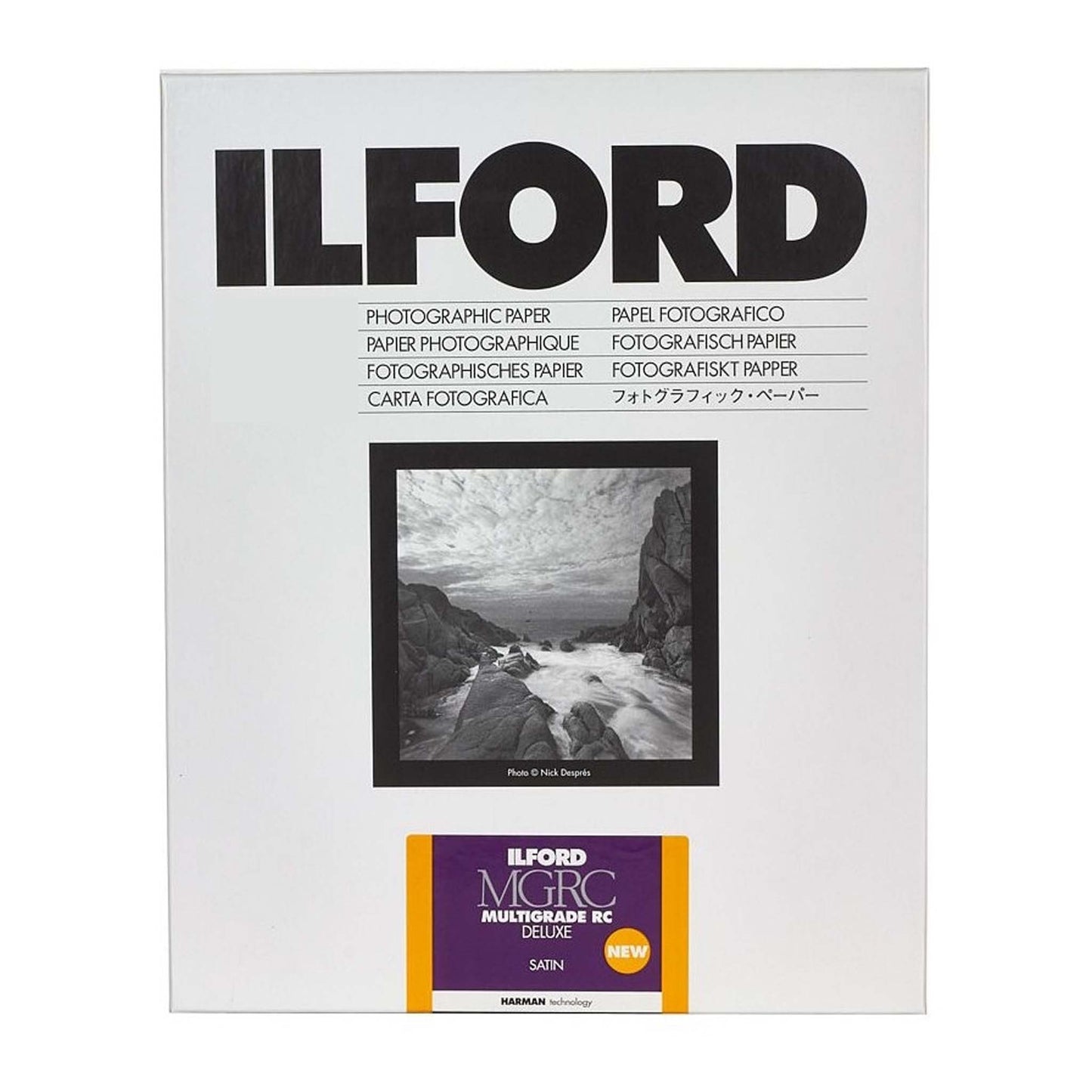 Ilford MGRCDL25M 20,3x25,4 cm 100 vel Multigrade V Satin Satijn