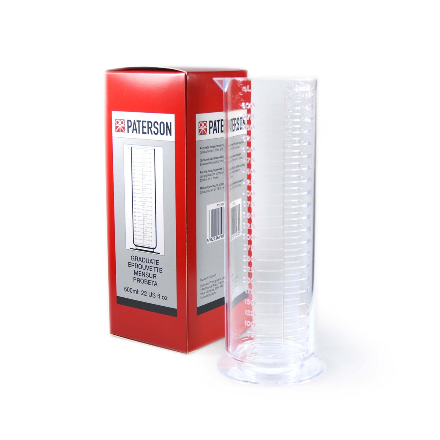Paterson maatcylinder 600ml PAT304