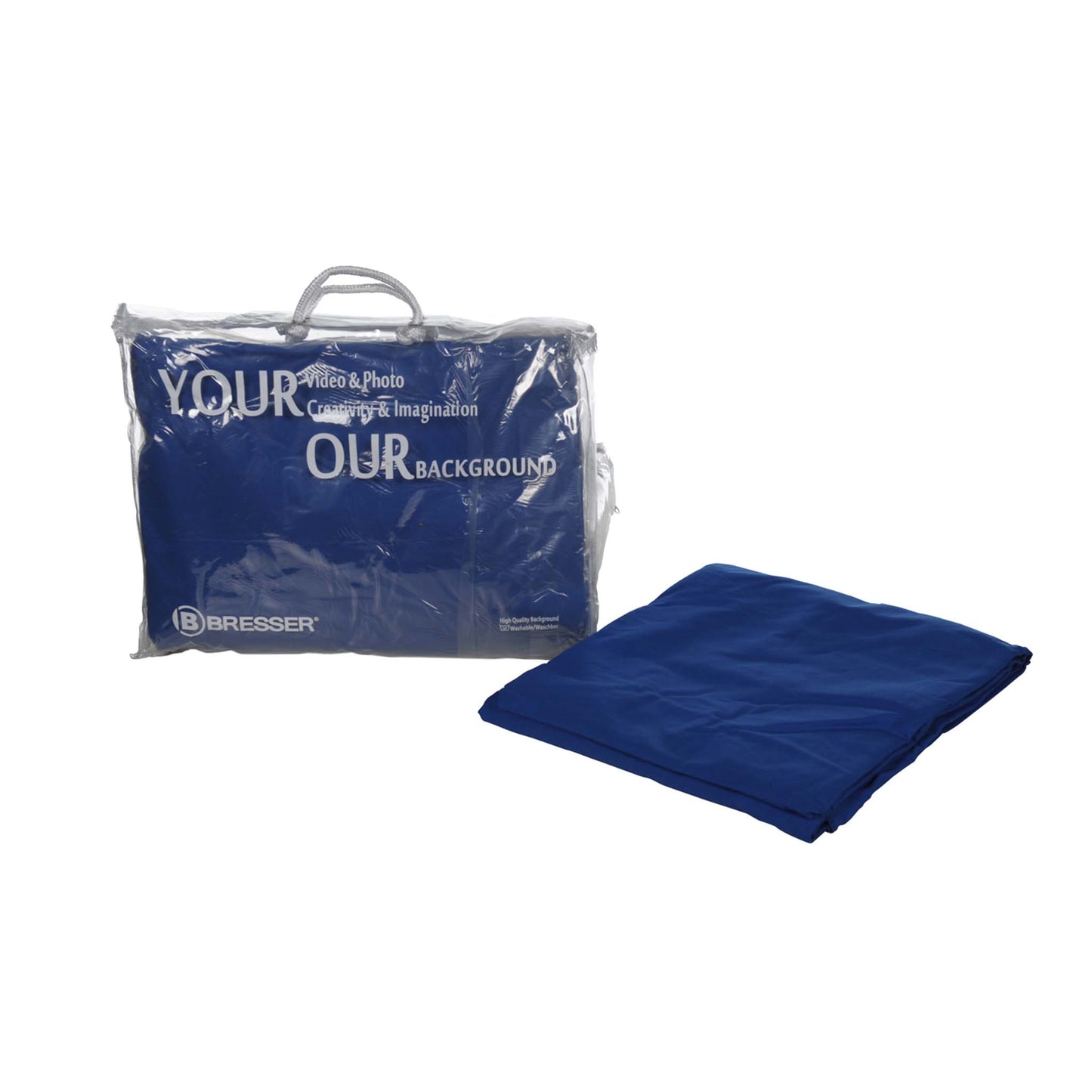 NML Bresser F000083 Achtergrond doek 3x6m Chromakey Blauw