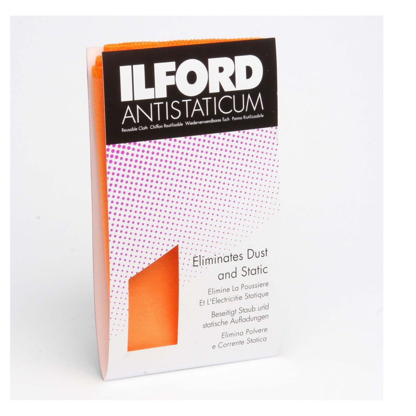 Ilford anti statische doek oranje