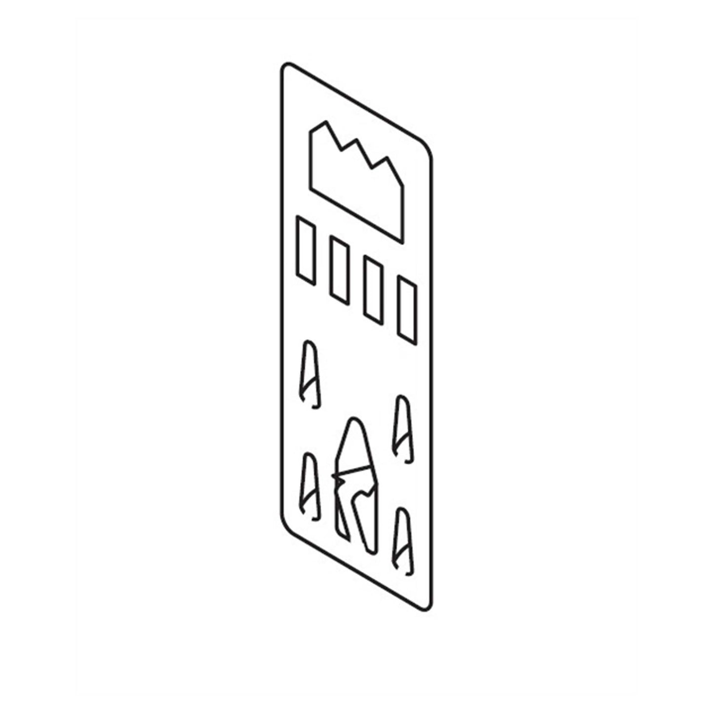 Foam-board hanger 10 stuks, 135010