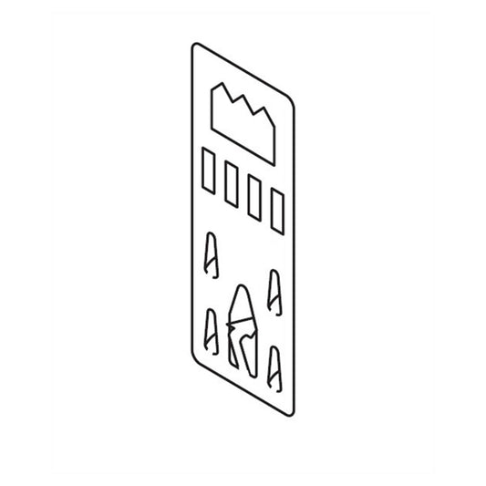 Foam-board hanger 10 stuks, 135010