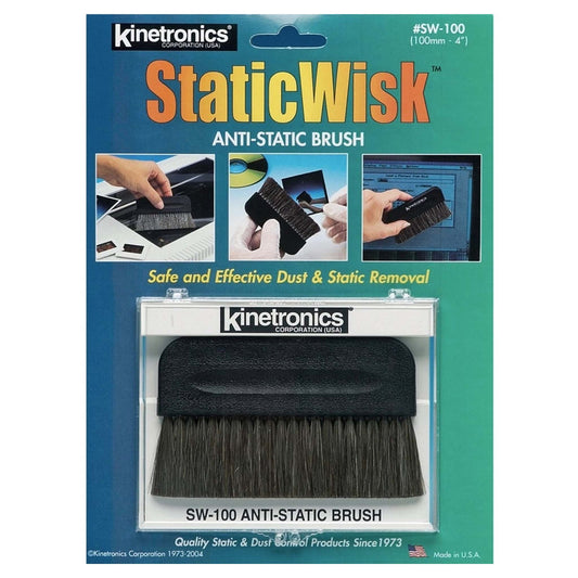 Kinetronics StaticWisk SW-100 100mm breed anti statische borstel