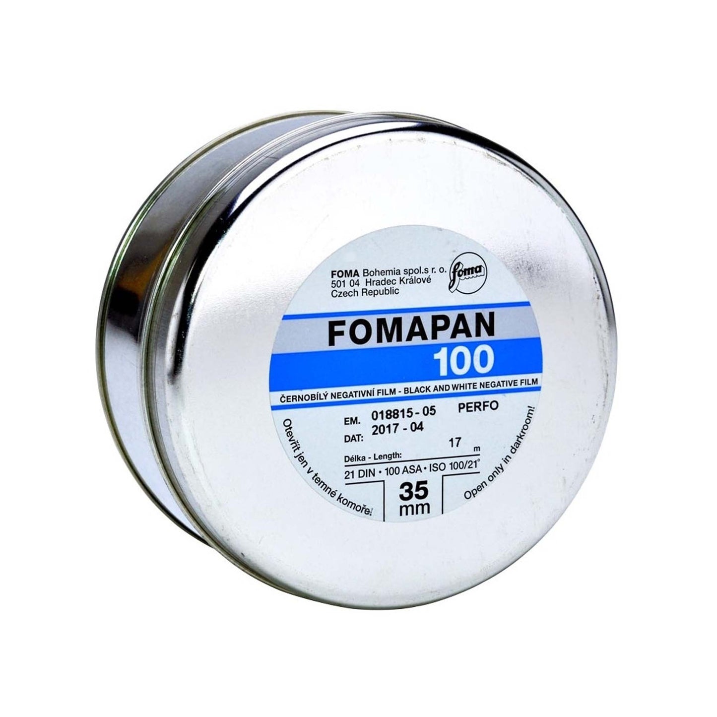 Fomapan 100 Classic kleinbeeld 17mtr.