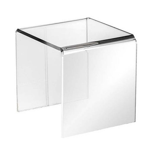 Plexiglas standaard transparant 15x15x15cm