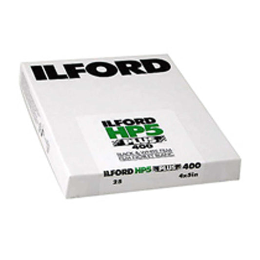 Ilford Vlakfilm zwartwit HP5 Plus 4x5" 25 vel