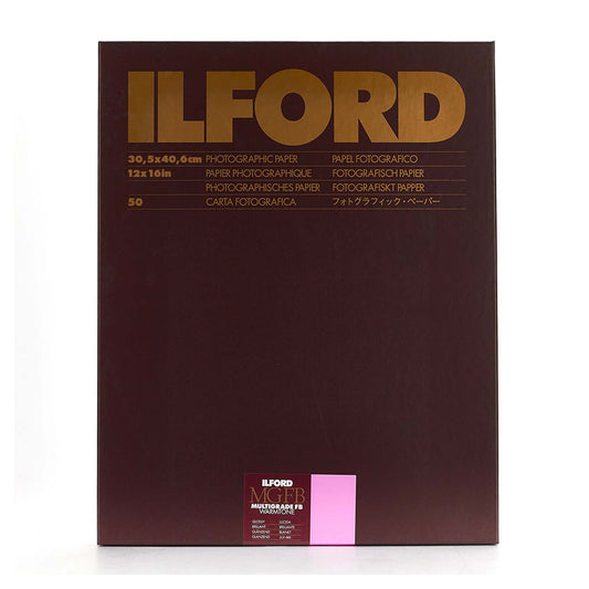 Ilford Bariet MGW.1K 30,5x40,6 cm 50 vel Multigrade Fiber Warmtone Glans