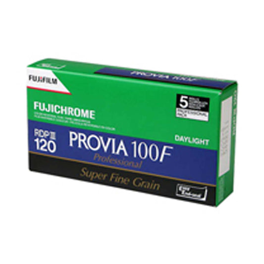 Fuji Fujichrome Provia 100F 120 5 PACK
