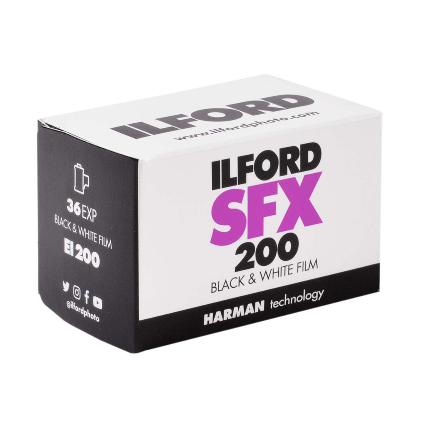 Ilford zwartwit kleinbeeld SFX 200 135-36