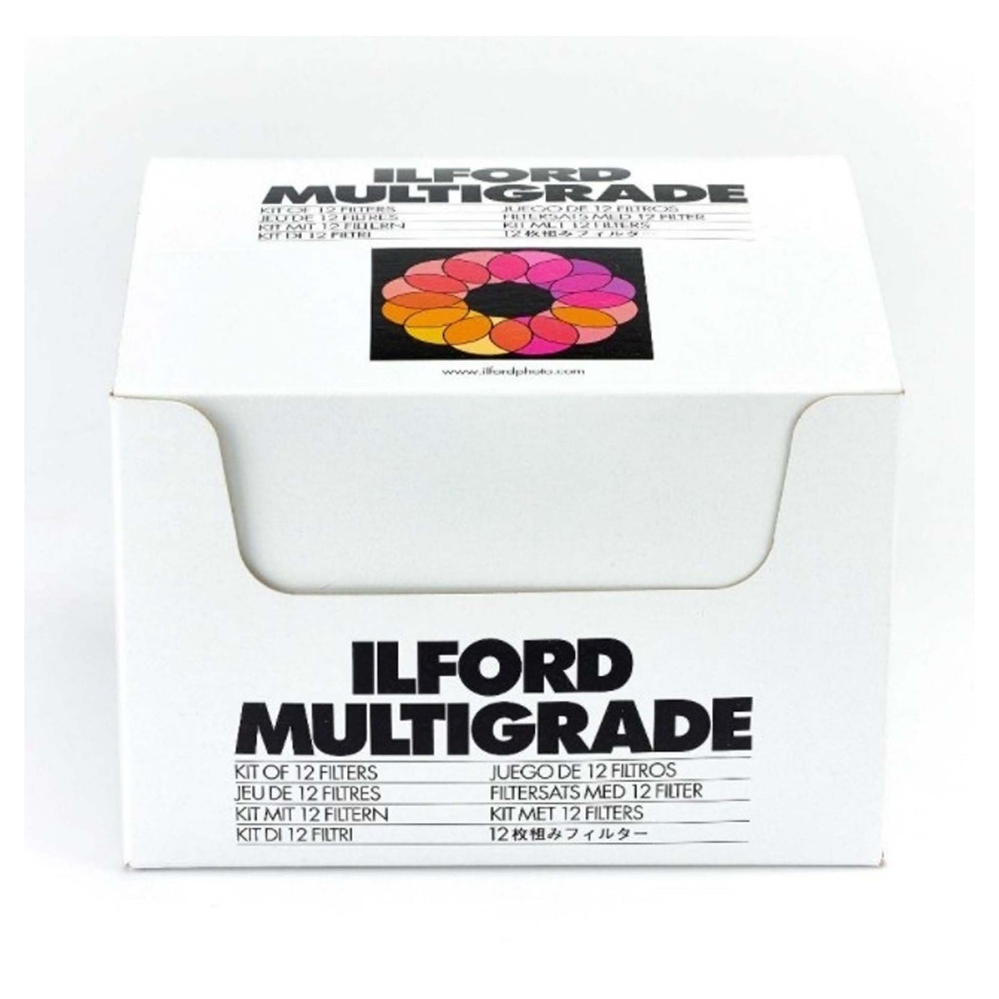 Ilford Filter Kit (12 filters) voor gebruik onder het objectief