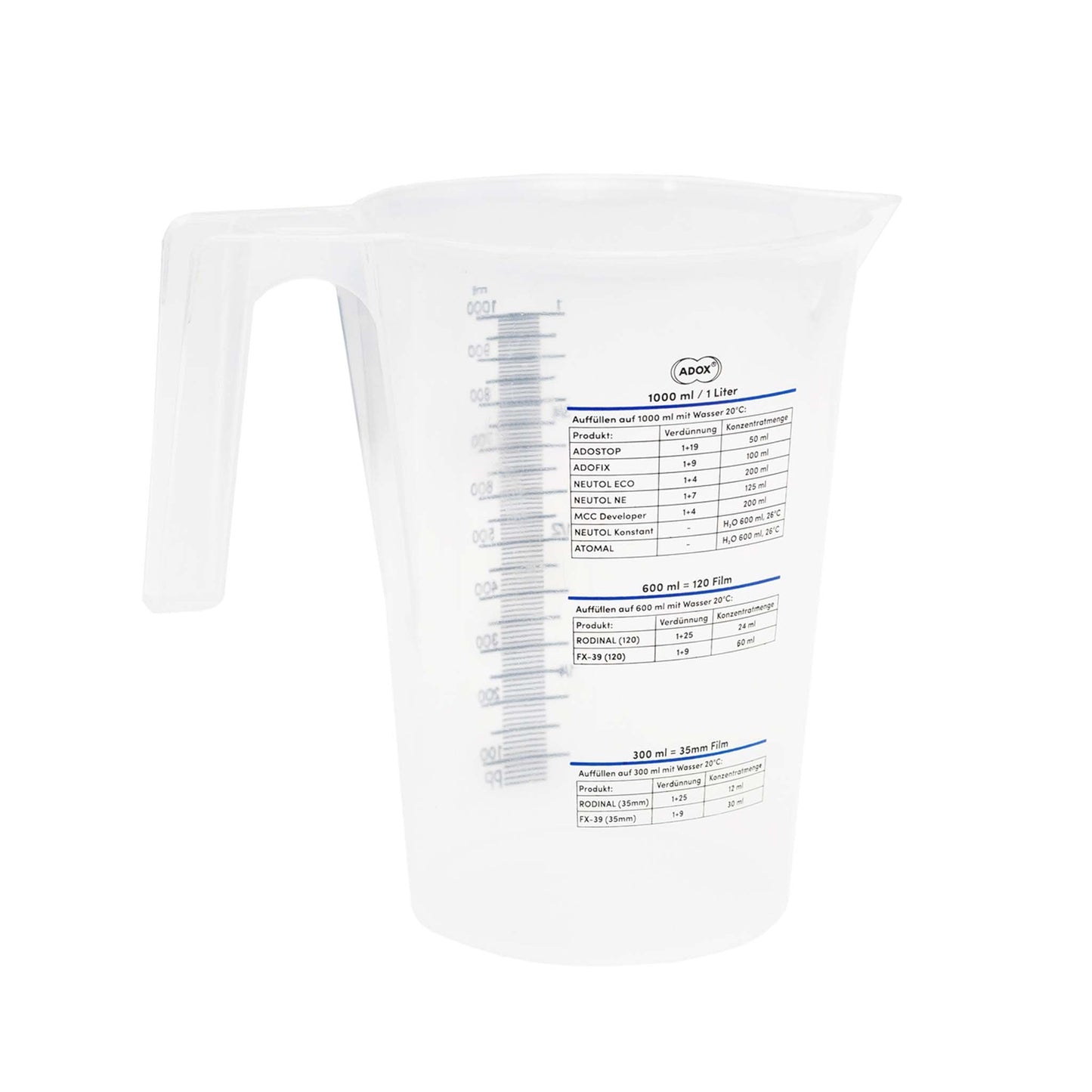 Adox maatbeker 1 liter