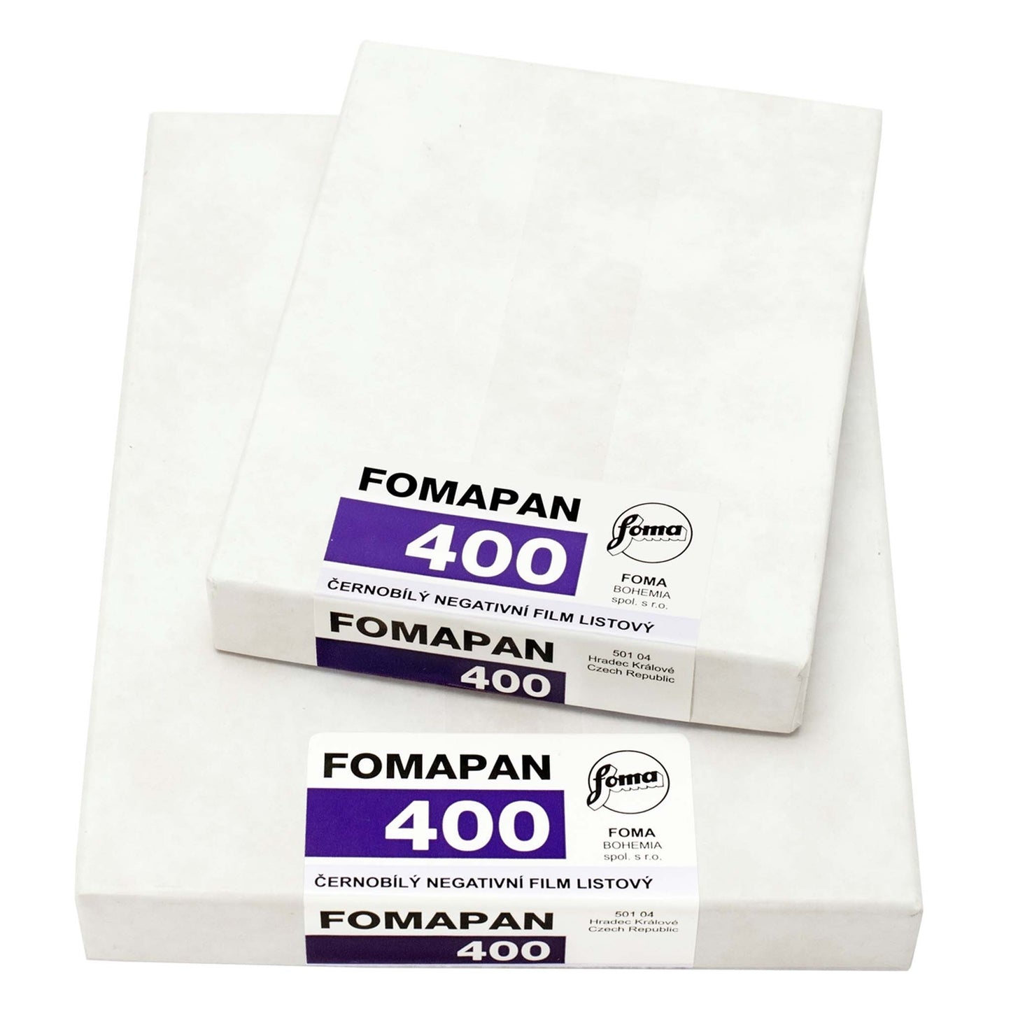 Fomapan 400 vlakfilm zwartwit 9x12cm 50 vel