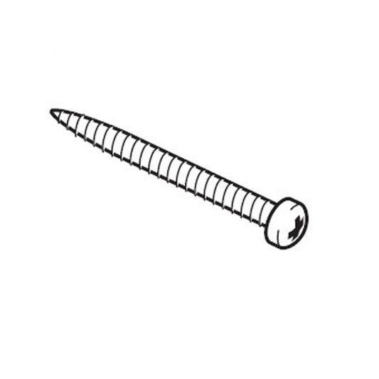 ArtiTeq wit gelakte kruiskopschroef voor Classic rail type 9.4901 50 stuks