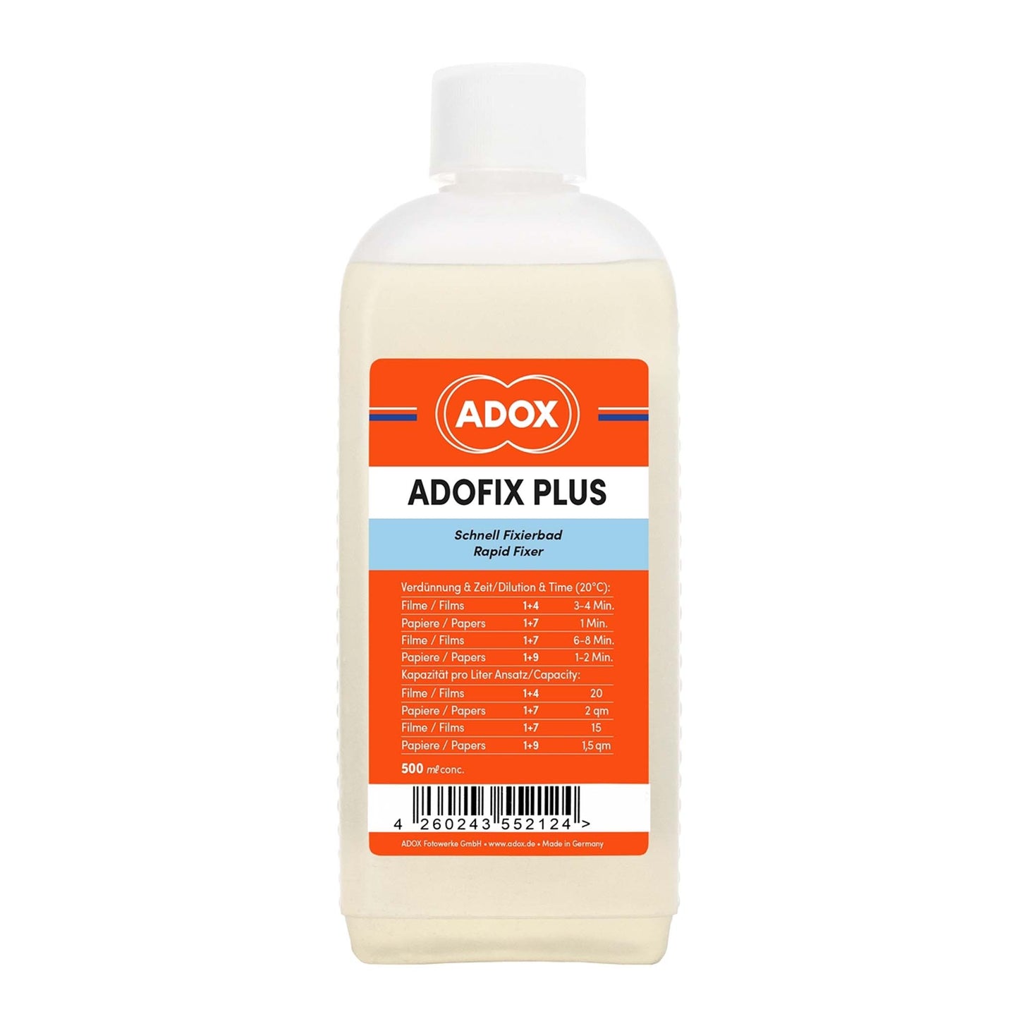 ADOX ADOFIX Plus fixeer 500 ml concentraat