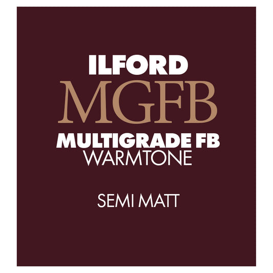 Ilford Bariet MGW.24K 30,5x40,6 cm 50 vel Multigrade Fiber Warmtone Halfmat