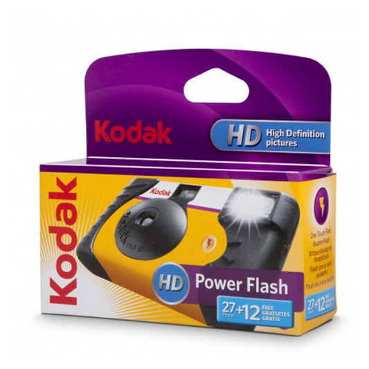 Kodak Power Flash Single Use Camera 27+12 ISO 800