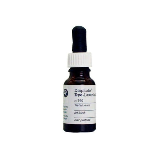 Diaphoto eiwit lazuur retouch verf diepzwart neutraalzwart 12ml #740
