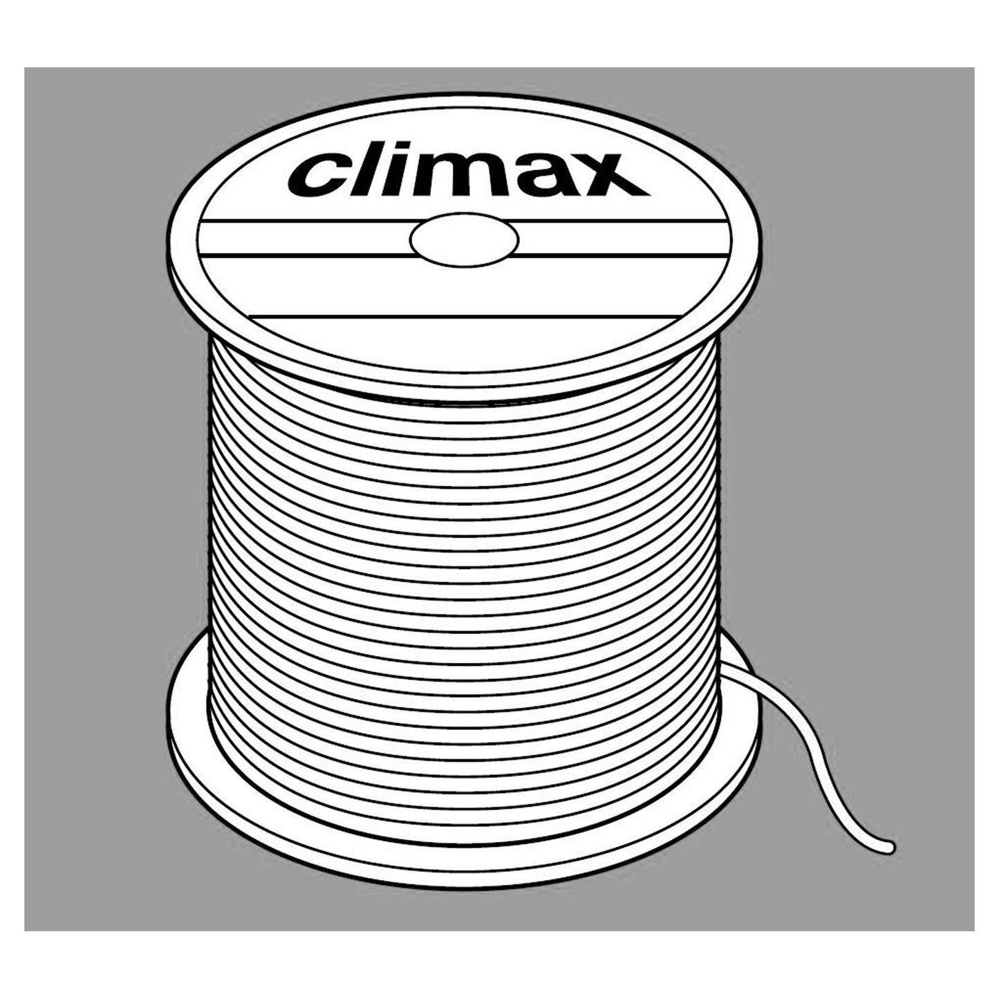 Perlondraad Diameter 1mm, Trekkracht 19 kg, Op rol lengte 50 meter