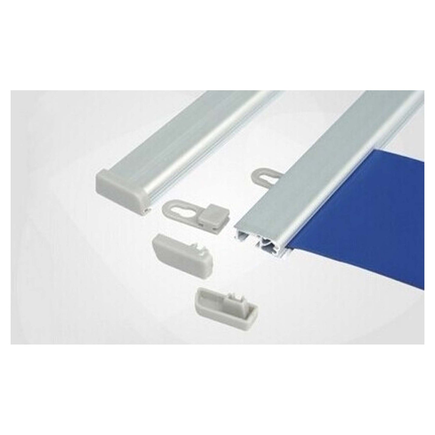 Postersnaps aluminium Posterstrips 1 set van 2 strips lengte 70,5cm