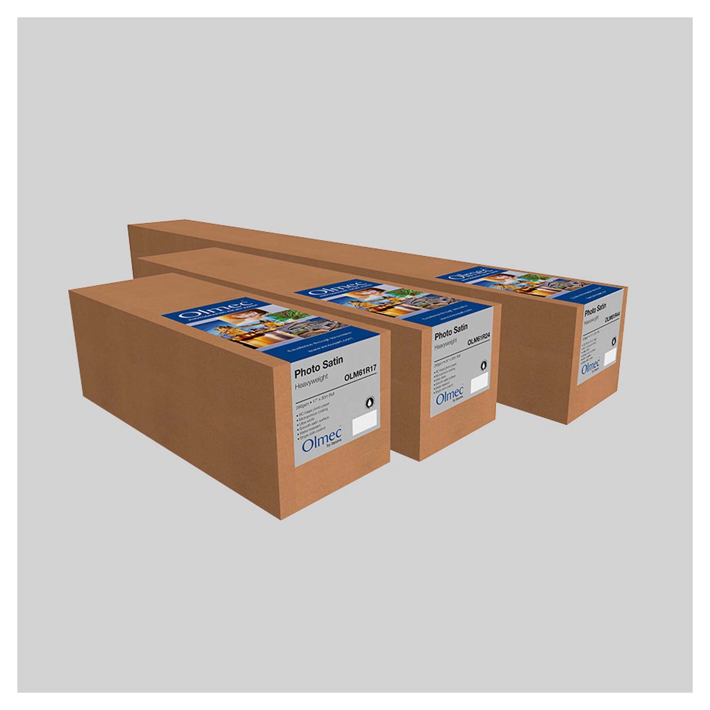 Olmec Inkjet 60inch 1524mm x 30 mtr. Heavyweight Satin 260 gr.