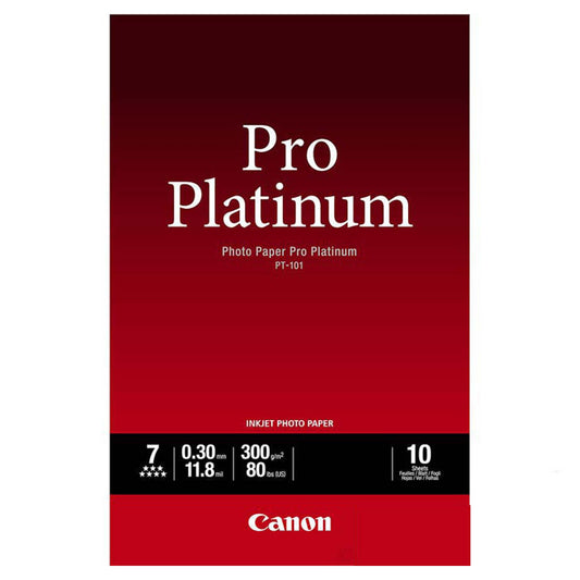 Canon PT-101 Pro Platinum Photo Paper High Gloss A3+ 10 vel 300gr