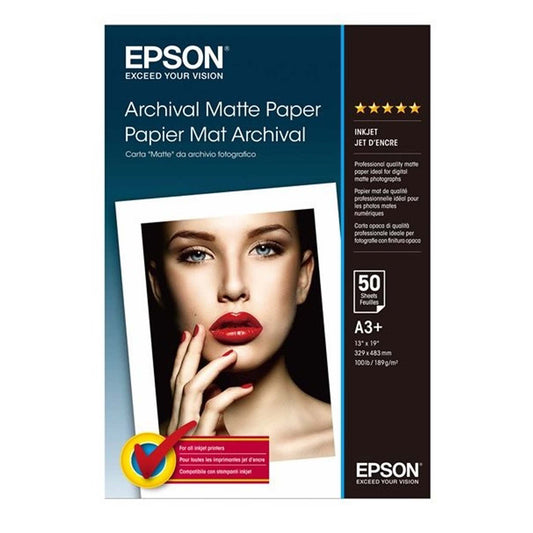 Epson Archival Matte Paper 189gr. A3+ 50 vel C13S041340