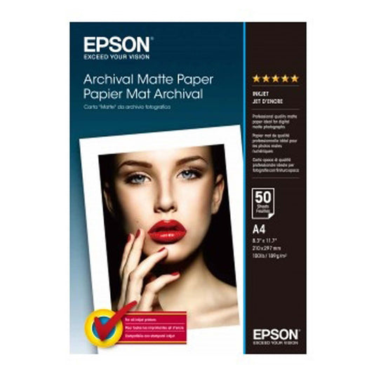 Epson Archival Matte Paper 189gr A4 50 vel C13S041342