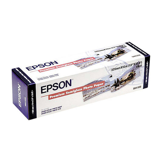 Epson Premium Semi-Gloss 251gr. Roll 32,9cm x 10mtr C13S041338
