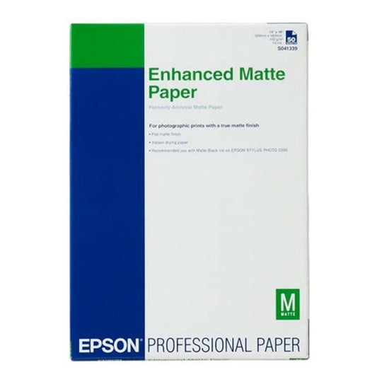 NML Epson Enhanced Matte Paper 192gr A3+ 100 vel C13S041719