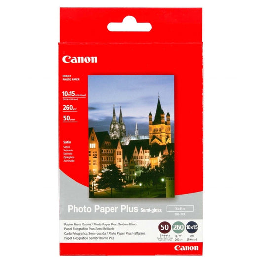 Canon SG-201 Photo Paper Plus Semi-gloss 10x15cm 50 vel 260 gr