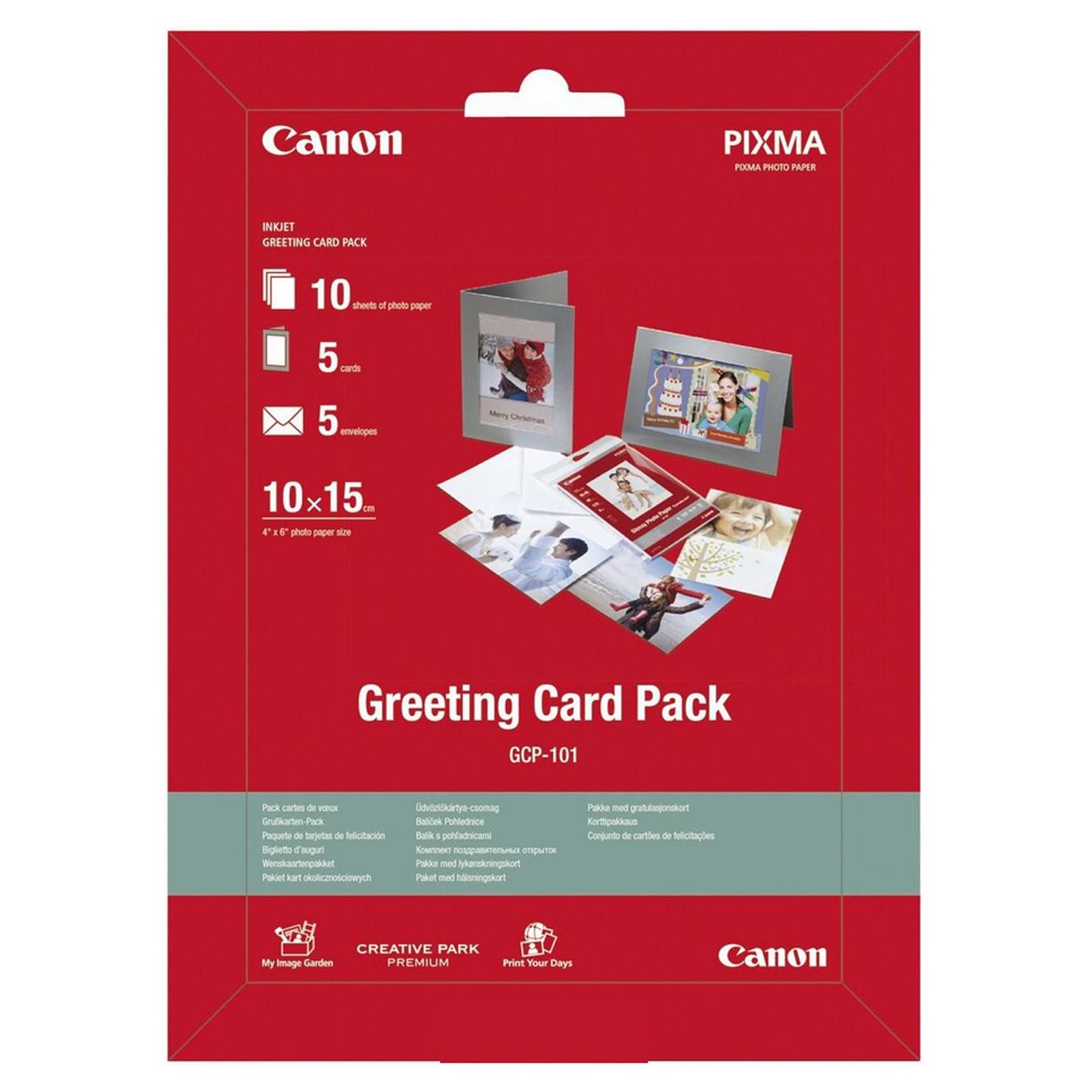 Canon GCP 101 Greeting Card Pack 10x15 170gr 10 vel
