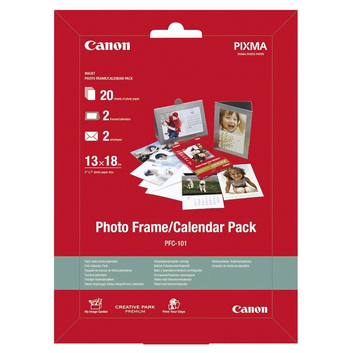 Canon PFC 101 Photo Frame Calender Pack 13x18 275gr