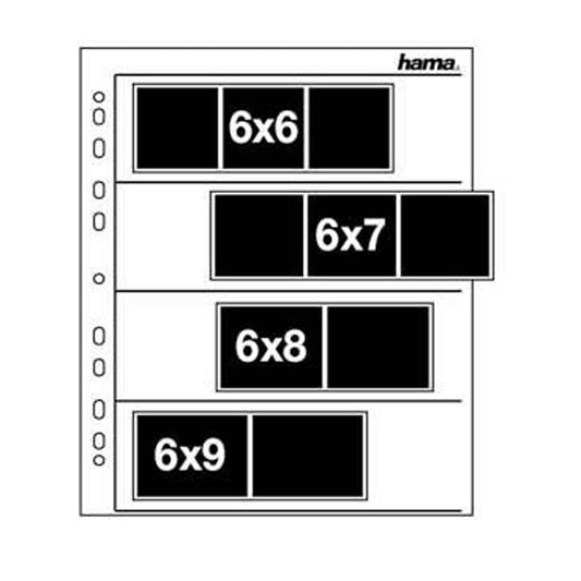 Hama negatief bladen 6x6 pergamijn 100 vel Hama nr. 2259